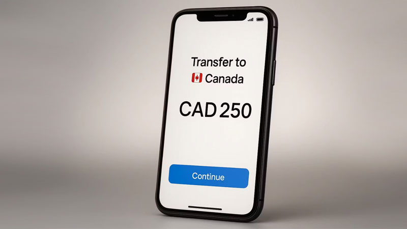 پرداخت اپلیکیشن فی دانشگاه کانادا با حواله بانکی