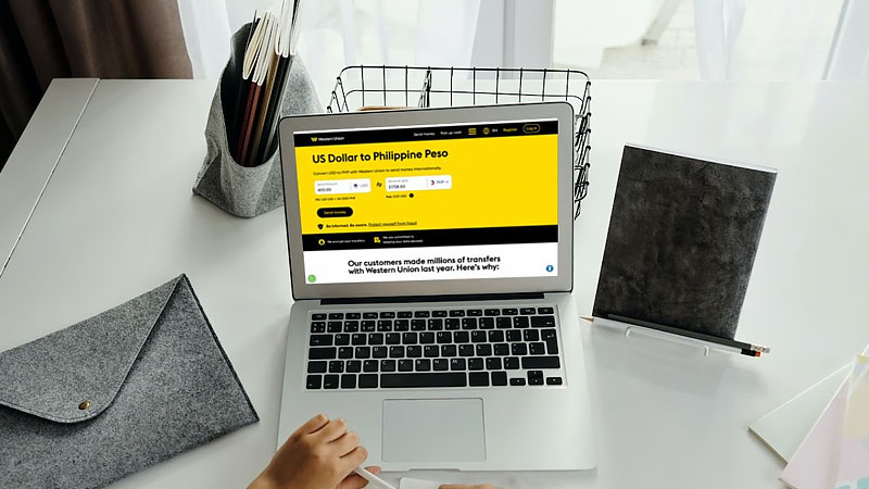 انتقال امن پول به خارج از کشور با وسترن یونیون در ستین اکسچنج